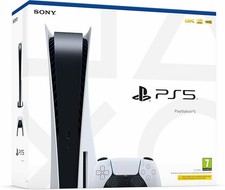 Sony Playstation PS5 Disc Edition Console 825Gb Wi-Fi , White