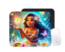 Moana Cartoon Mouse Pad Adventure Princess Desk Mat Custom Kids Gift