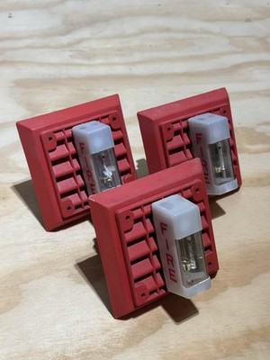 (1) Wheelock ET-1080-WM-24 Fire Alarm Speaker Strobe TESTED WORKING