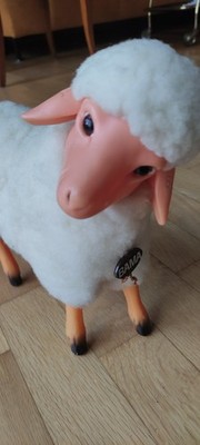 Original BAMA Schaf, Schafffell und Kunststoff, sehr guter Zustand, zu verkaufen