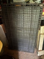 48" EXTRA LARGE Dog Crate Kennel Folding Pet Cage Metal w/ 2 Doors Tray XL XXL