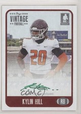 2021 Onyx Vintage Auto Green Ink /50 Kylin Hill #FAKH Auto 9r9