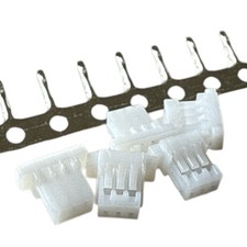 3 Pin JST-SH 1.0mm Male Connector Housing Crimp Contact Pin Terminal 50set