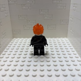 Lego Ghost Rider Johnny Blaze Minifigure 76058 Marvel Super Heroes