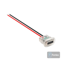 Usb Typ-C Led Ladebuchse 2Pin Wasserdicht 5V Stromanschluss Diy Projekt De
