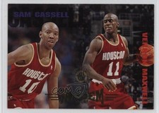 1994 Topps Stadium Club Back Court Tandem Sam Cassell Vernon Maxwell #329 1p3y
