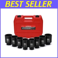 12" Dr. Deep Impact Socket Set - Corrosion Resistant