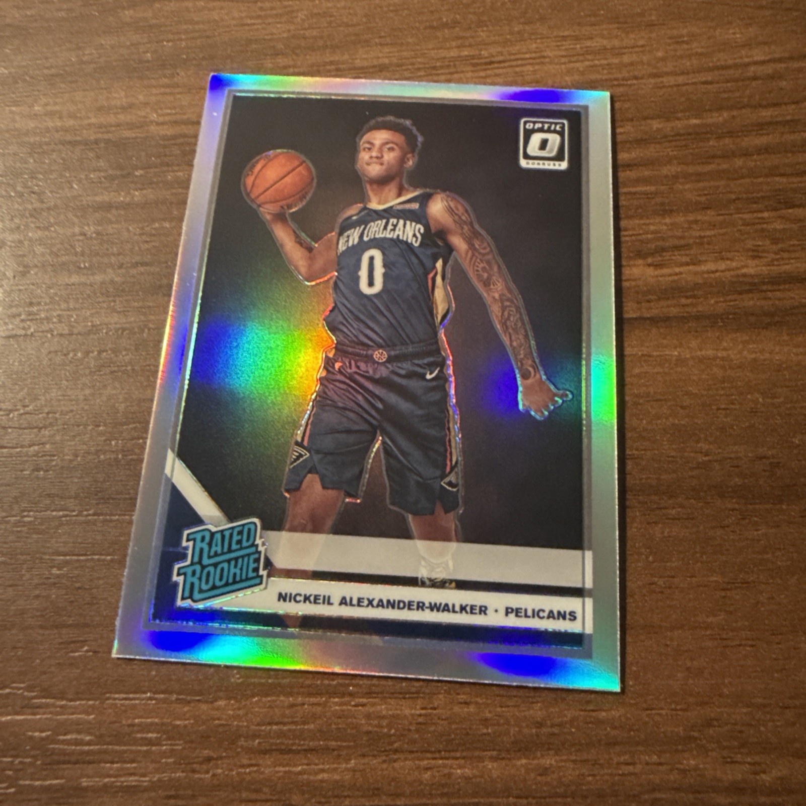 2019-20 Panini Donruss Optic Rated Rookie Nickeil Alexander-Walker #184 Silver