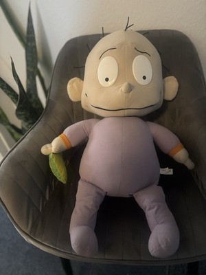 Vintage Mattel  Rugrats Doll 1997 xxl 90er Jahre Dill Pickle Baby Plüschtier