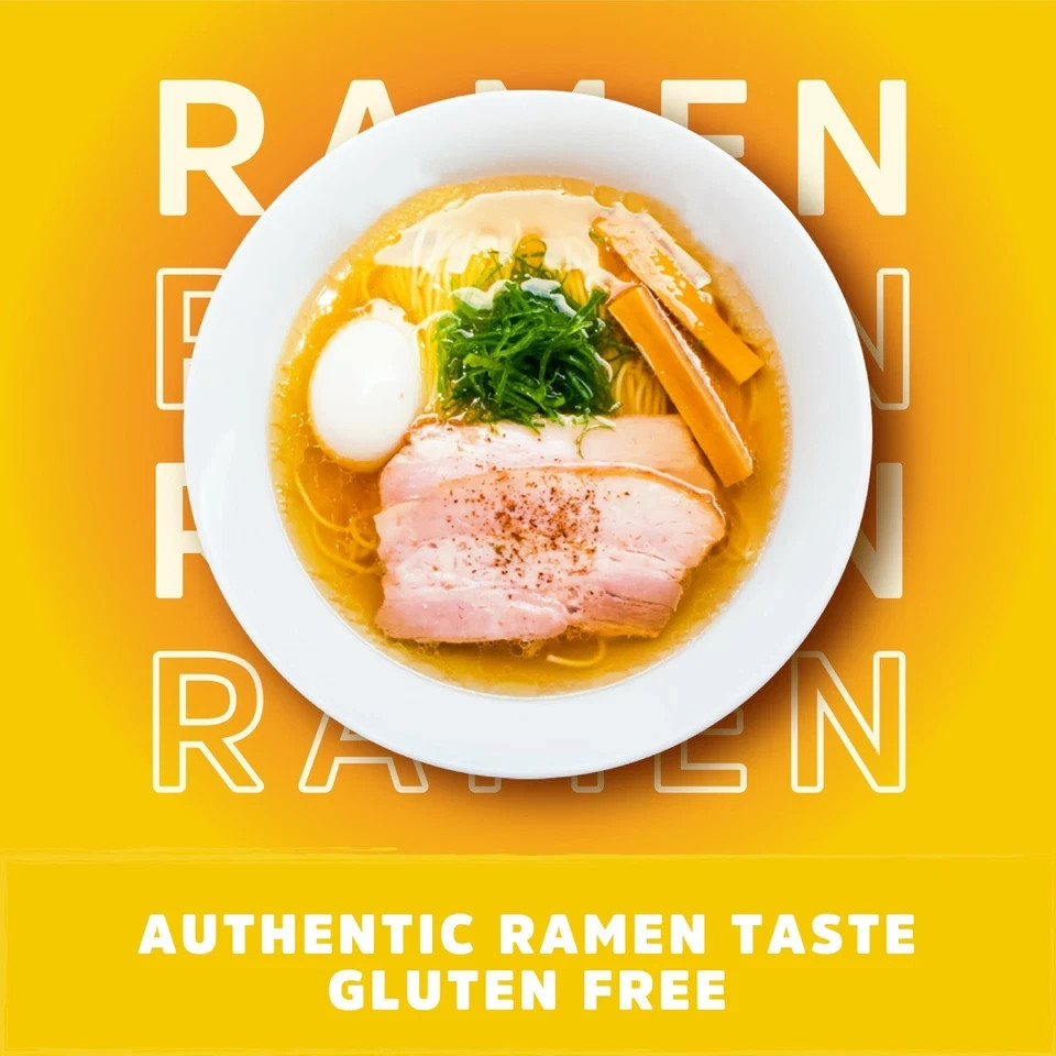 Gluten Free Ramen Noodles 10 Packs Vegan Low Sodium Brown Rice