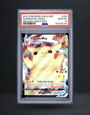 Pokemon TCG Pikachu VMAX SWSH062 2021 SWSH Promo Full Art Holo EN PSA 10 on eBay
