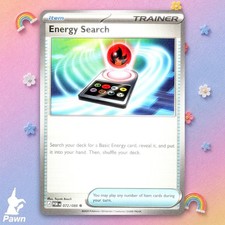 Energy Search 72/88 Perfect Order Common Pokemon TCG Card Collectible Near Mint