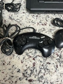 Sega Genesis Model 2 - MK-1631 Original OEM - Tested/Works W/Cords & Controllers