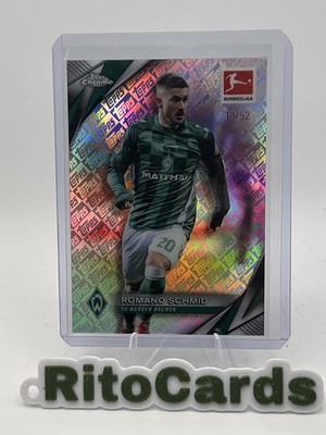 Romano Schmid /52 - Werder Bremen - Topps Chrome Bundesliga 24/25