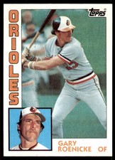 1984 Topps. Gary Roenicke . Baltimore Orioles #372