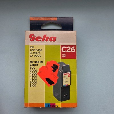 GEHA C26 Druckerpatrone Canon 3 Farben Ink Cartridge 3 colors Gr.900C