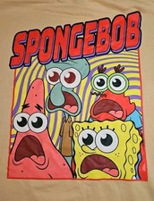 SpongeBob Hoodie Mens XL Nickelodeon Patrick Pullover Sweatshirt Graphic 2022