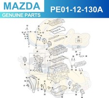 Brazo basculante genuino Mazda PE01-12-130A (1)