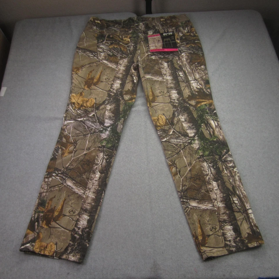Realtree Jeans Womens 18 Camouflage Xtra 5 Pocket Hunting Outdoor - Image 3 of 4