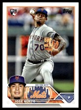 2023 Topps Jose Butto Rookie New York Mets #615