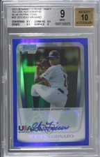 2011 Bowman Draft Blue Refractor 40/99 Steven Farinaro BGS 9 MINT Auto a2v