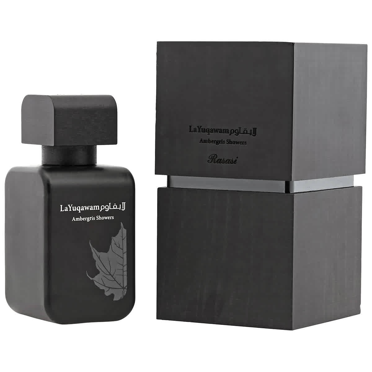 Rasasi Mens La Yuqawam Ambergris Showers Cologne EDP Spray 25 oz Fragrances 10490₽