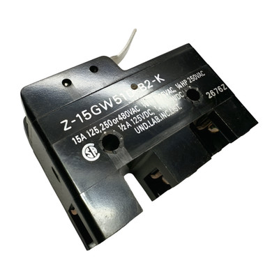 OMRON NS10アキ Omron Z-15GW510-B2-K Snap Action Switch, 15A, 125, 250 or 480VAC