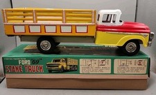 Ford 1960's Stake Truck 2000A Japan Tin Toy Rare New With Box