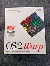 IBM OS/2 Warp Version 3 Operating System Plus Bonus Pak RARE DOS  WIN GSLF-S 