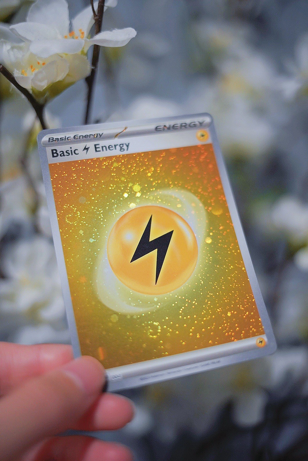 Basic Lightning Energy [Cosmos Holo] #4 Pokemon Scarlet & Violet Energy