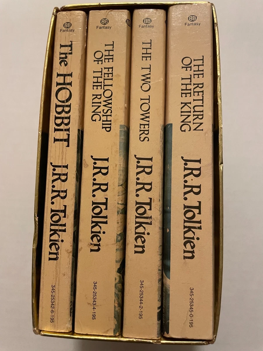J.R.R. Tolkien The Lord of the Rings & Fiction Books with Vintage