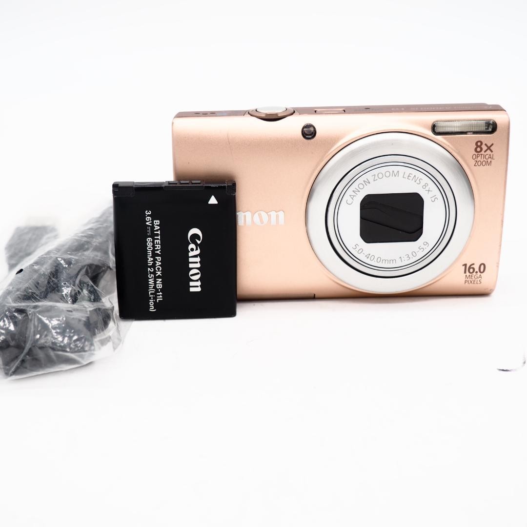Canon PowerShot A4000 IS ピンク 使用品 Canon PowerShot A4000 IS Digital Camera (Pink) 6151B001 B&H