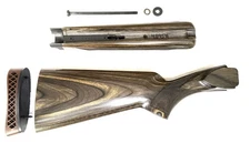 OEM BROWNING BT-99 12GA CHECKERED WOOD STOCK & FOREND & BUTT PAD & BOLT & WASHER