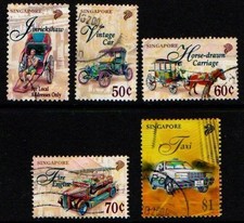 Singapore 1997 Transportation to $1 SG871, 875-77, 879 Used