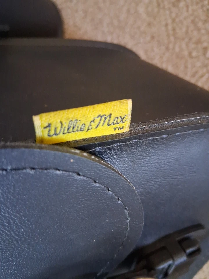 Willie and Max saddlebags With Zip Off Feature. Harley / Honda / Yamaha / Suzuki Foto 4 de 4