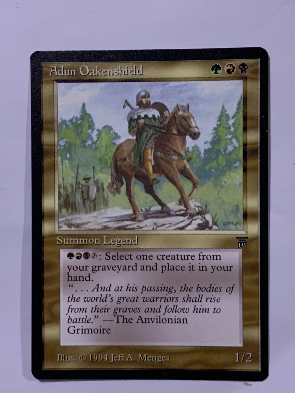 MTG Adun Oakenshield Legends English "Vintage"