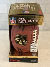 AUTOGRAPHED Wilson “The Duke” NFL Football Authentic Game Ball Unknown READ