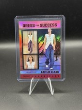 Panini 2025 Caitlin Clark Chronicled Dress for Success Red Holo #63