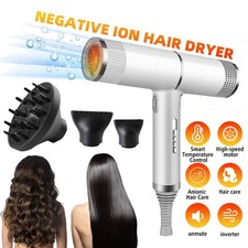 2500W Hair Dryer Blower Professional Negative Ionic Blow Fan Styler Hair Dryer