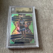 2019-20 Panini Select - Concourse Naz Reid #39 Lime Green /75 BGS PRISTINE 10 RC
