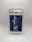 2025 Panini Mosaic Jaxson Dart #288 Blue Scope Rookie Variation PSA 8