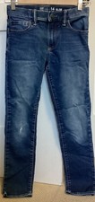 Gap Kids Original 14 Slim Jeans Blue Denim Adjustable Waist