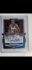2024-25 Panini Donruss Optic - Signature Series Nick Anderson Auto Orlando Magic