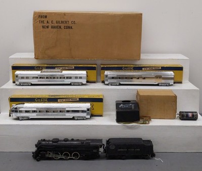 American Flyer 5351W S Postwar Hudson Passenger Set w/ # 326, 963, 962 & 960 [4]
