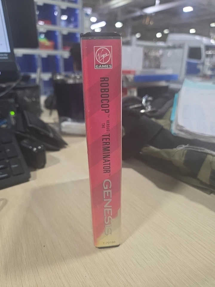 Robocop Vs Terminator (Sega Genesis 1993) Game Cartridge, CIB Complete - Image 2 of 4