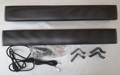 Pair of Infocus 2.0 HW-SOUNDBAR-4 50W Display Sound Bar Speakers, 55/70/80''