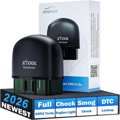 XTOOL AD20 OBD2 Scanner Check Engine Fault Code Reader NEW AI Smart Diagnostic 