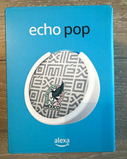 Amazon Echo Pop Alexa Smart Speaker Mexico Limited Edition White Brand New