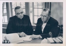 1960 Photo Thomas Carroll Reverend Catholic Guild Blind Caulfield People MD