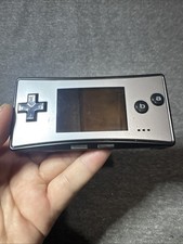 Nintendo Gameboy Advance Micro Handheld Console Black/Silver